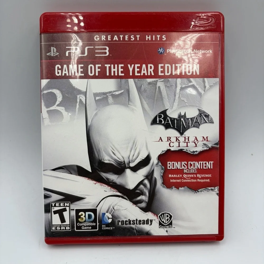 Batman Arkham City Game Of The Year PlayStation 3 Complete In Box Tested & Works